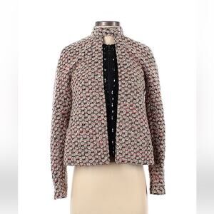 Graciela Naum light up the night, soft knit zip up jacket coat, size small